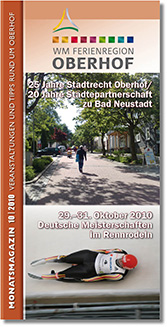 Magazin Ferienregion-Oberhof Oktober 2010
