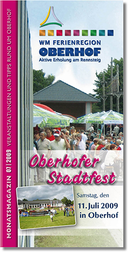 Magazin Ferienregion Oberhof Juli 2009