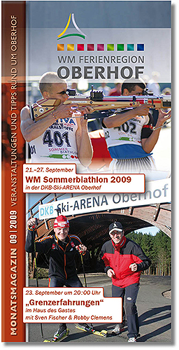 Magazin Ferienregion Oberhof September 2009